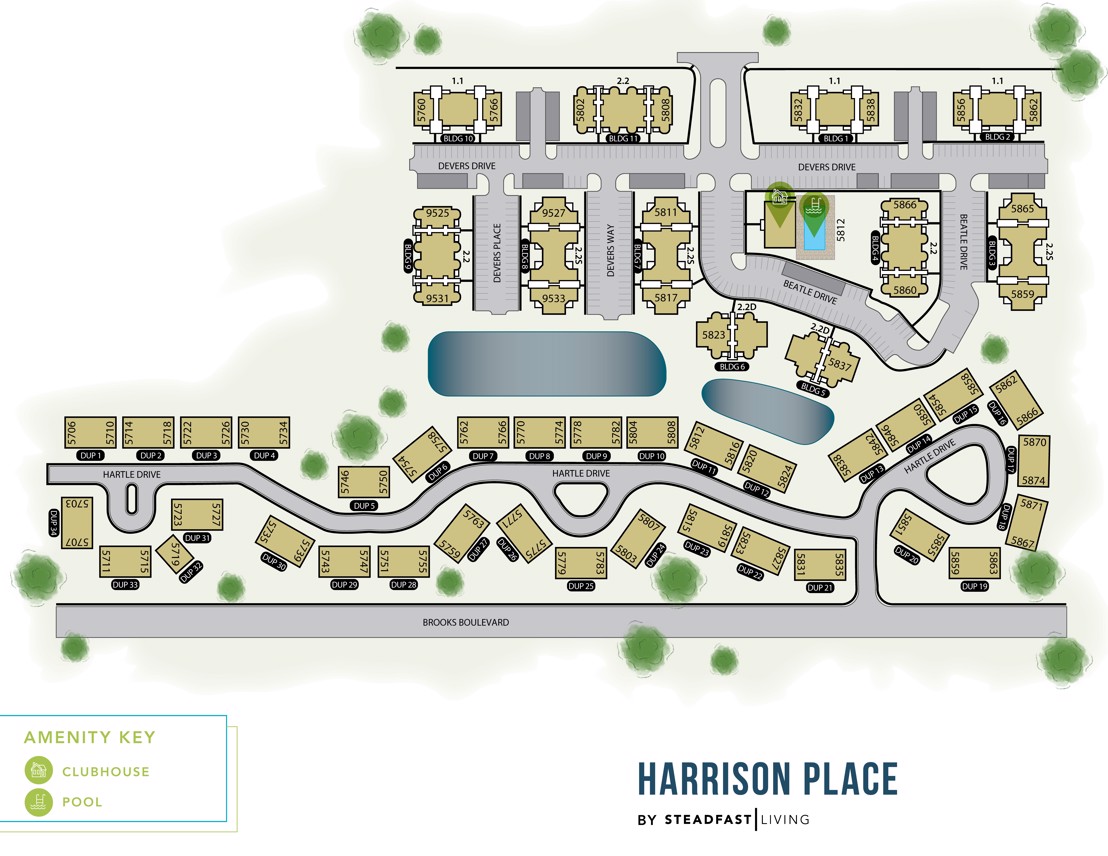 Harrison Place - Community Map